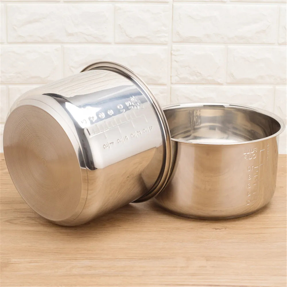 Rice Cooker Liner Pressure Cooker Lnner 6L Pot Rice Cooker Pressure Cooker Double Bottom Inner Pot Non-stick Pot Inner Pot