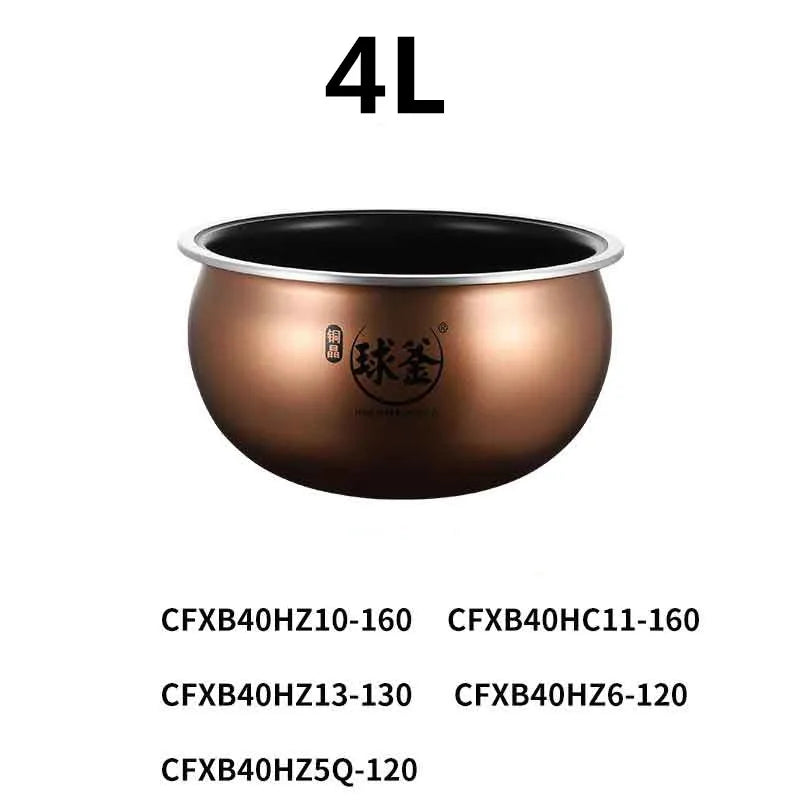 Rice Cooker Liner for SUPOR Pressure Cooker Lnner Pot Rice Cooker Pressure Cooker Black pot Inner Pot Non-stick Pot Inner Pot