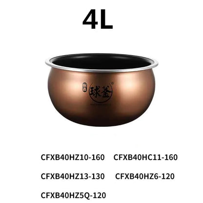 Rice Cooker Liner for SUPOR Pressure Cooker Lnner Pot Rice Cooker Pressure Cooker Black pot Inner Pot Non-stick Pot Inner Pot