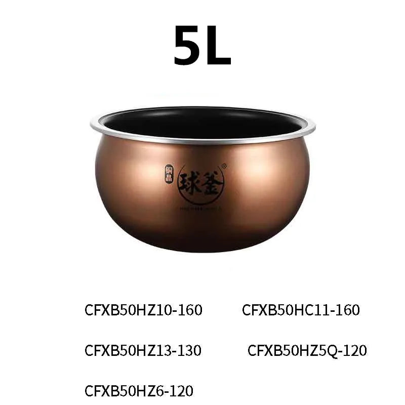 Rice Cooker Liner for SUPOR Pressure Cooker Lnner Pot Rice Cooker Pressure Cooker Black pot Inner Pot Non-stick Pot Inner Pot