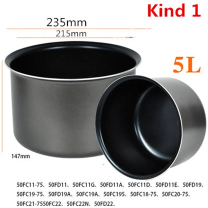 Rice Cooker Liner for SUPOR Pressure Cooker Lnner Pot Rice Cooker Pressure Cooker Black pot Inner Pot Non-stick Pot Inner Pot