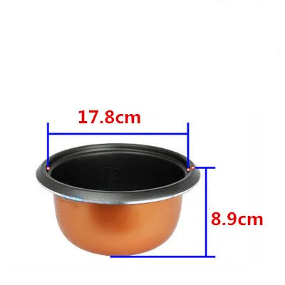 Rice Cooker Non-stick Inner Cooking Pot Liner Container Replacement Accessories for 2-6L Rice Cooker kitchen food cooker lids