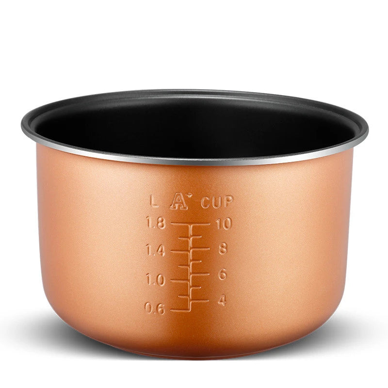 Rice Cooker Non-stick Inner Cooking Pot Liner Container Replacement Accessories for 2-6L Rice Cooker kitchen food cooker lids