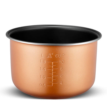 Rice Cooker Non-stick Inner Cooking Pot Liner Container Replacement Accessories for 2-6L Rice Cooker kitchen food cooker lids