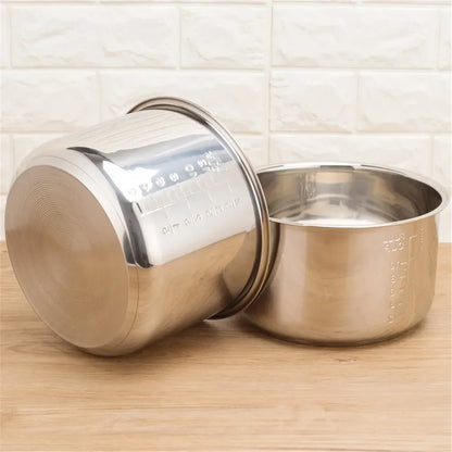Rice Pressure Inner Cooker For Kitchen Accessories 6L Rice Cookware Pressure Cooking Double Bottom Inner Pot Non-stick Pots