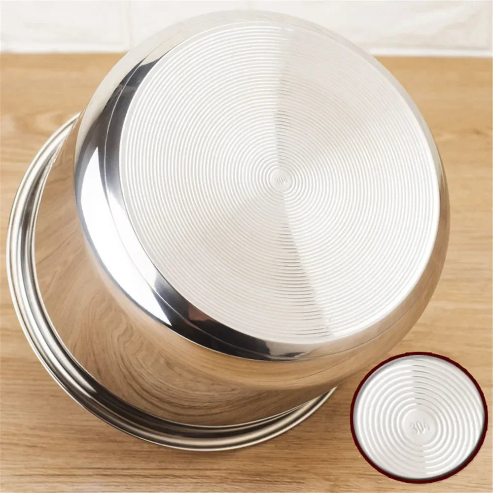 Rice Pressure Inner Cooker For Kitchen Accessories 6L Rice Cookware Pressure Cooking Double Bottom Inner Pot Non-stick Pots