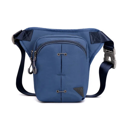 Rider Drop Leg Bag Waist Fanny Pack for Men Motorcycle Travel Assault Male Nylon Belt Messenger Cross Body Thigh Hip Bags