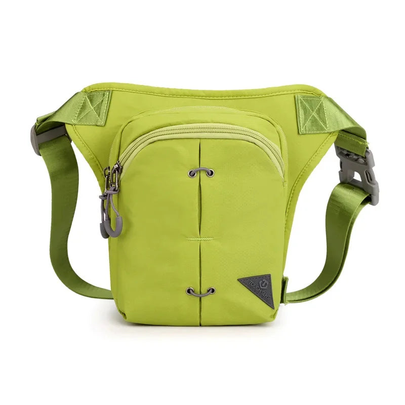 Rider Drop Leg Bag Waist Fanny Pack for Men Motorcycle Travel Assault Male Nylon Belt Messenger Cross Body Thigh Hip Bags