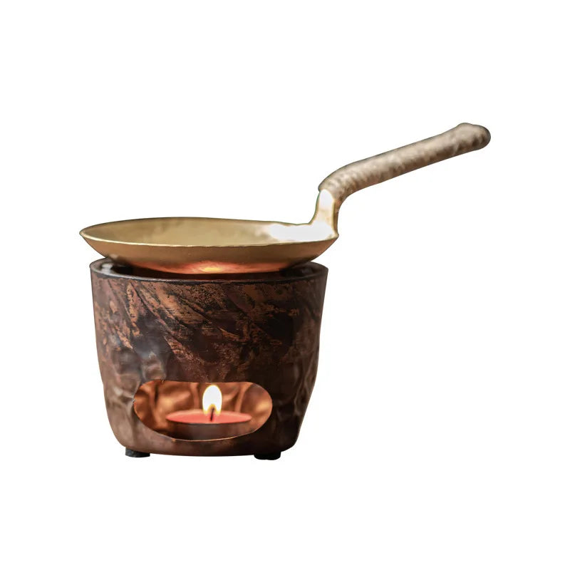 Roasted Tea Roasted Tea Ware Orange Fried Tea Boiled Tea Warm Tea Heating Tea Baking Tea Stove Candle Holder Incense Lifter Ro