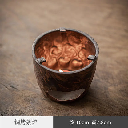 Roasted Tea Roasted Tea Ware Orange Fried Tea Boiled Tea Warm Tea Heating Tea Baking Tea Stove Candle Holder Incense Lifter Ro
