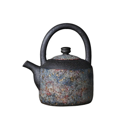 Rock Mine Firewood Tea Kettle Ceramic Household Kung Fu Tea Set Teapot Tea Cooker Tea Kettle Single Teapot