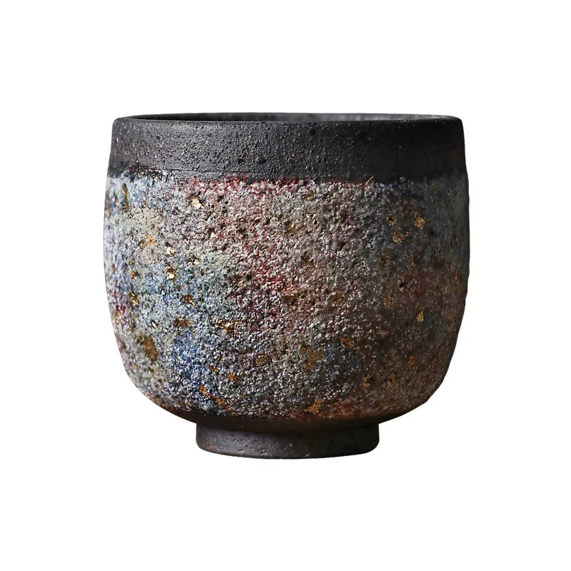 Rock Mine Tea Cup Japanese Famous Weng Murakura Tea Cup Taiwan Old Rock Clay Kung Fu Tea Set Master Single Cup
