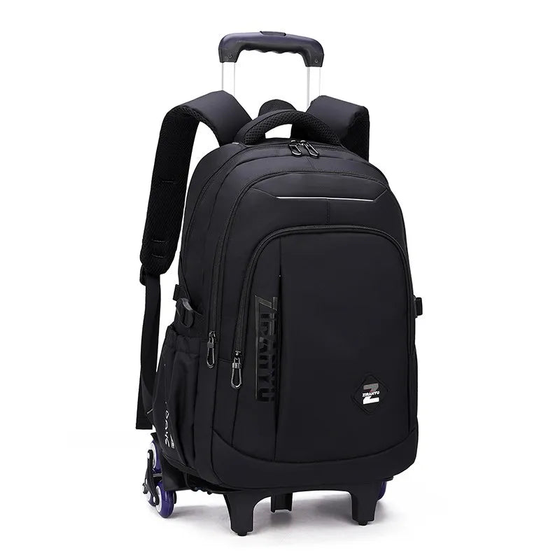 Rolling Children School Bag with Wheels For boys School Backpack Trolley Luggage Bag wheeled backpack Students Backpack
