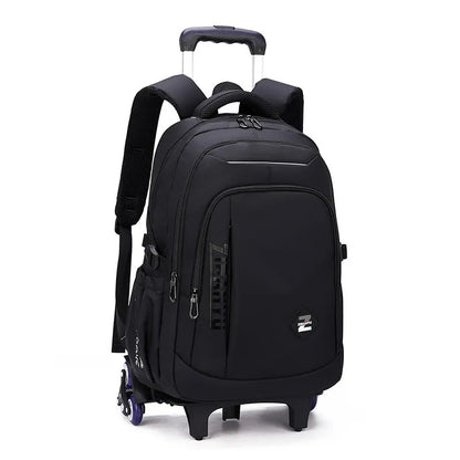 Rolling Children School Bag with Wheels For boys School Backpack Trolley Luggage Bag wheeled backpack Students Backpack
