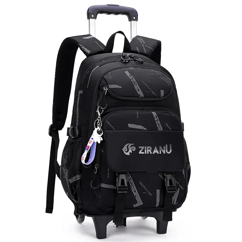 Rolling Children School Bag with Wheels For boys School Backpack Trolley Luggage Bag wheeled backpack Students Backpack
