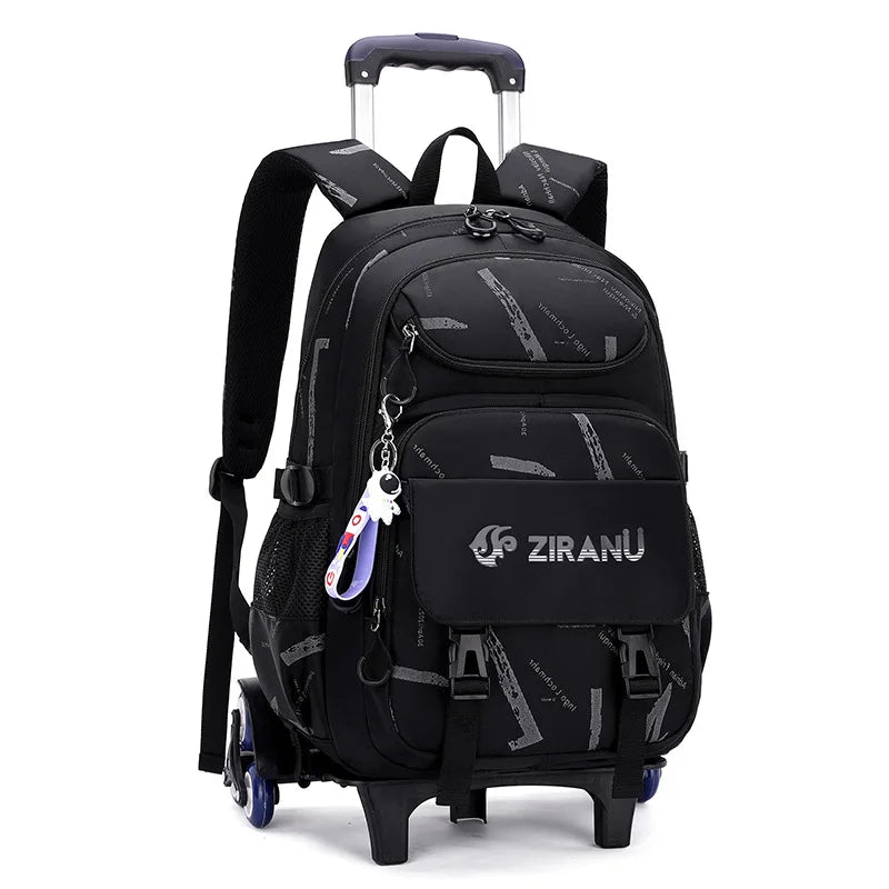 Rolling Children School Bag with Wheels For boys School Backpack Trolley Luggage Bag wheeled backpack Students Backpack