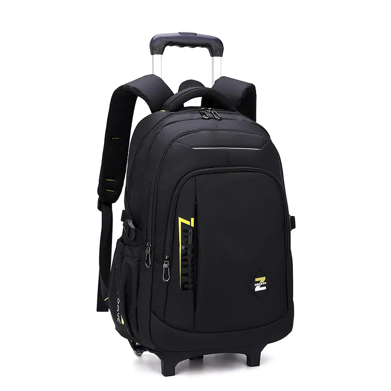 Rolling Children School Bag with Wheels For boys School Backpack Trolley Luggage Bag wheeled backpack Students Backpack
