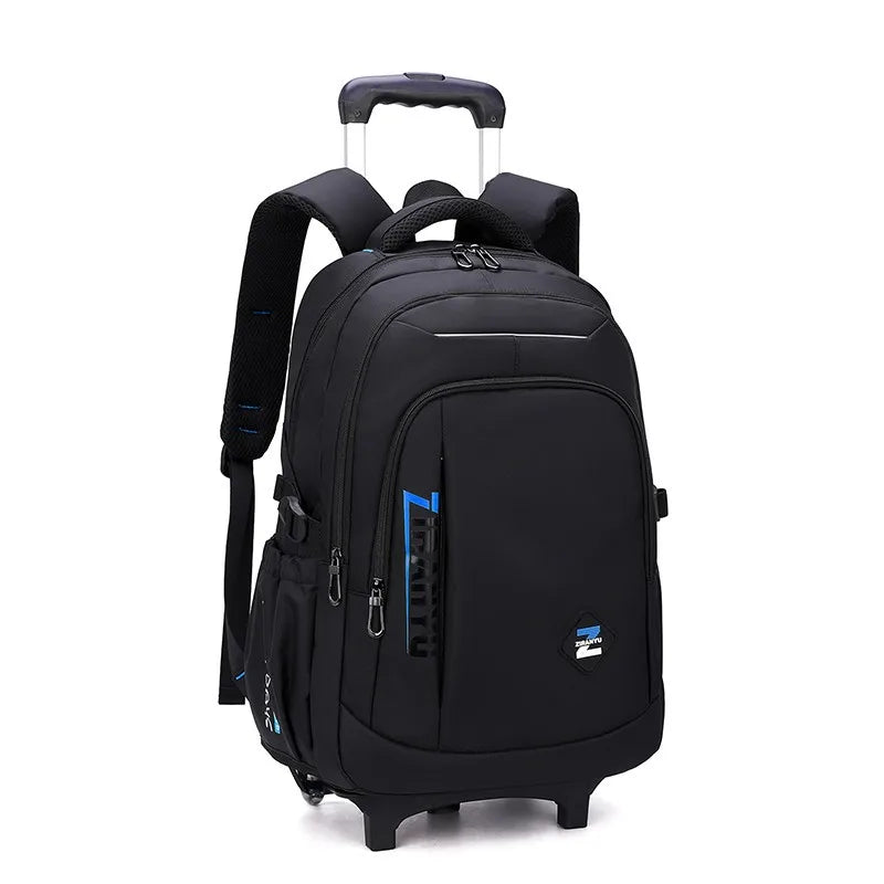 Rolling Children School Bag with Wheels For boys School Backpack Trolley Luggage Bag wheeled backpack Students Backpack