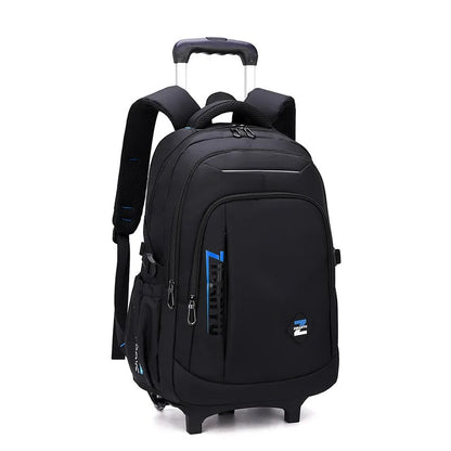 Rolling Children School Bag with Wheels For boys School Backpack Trolley Luggage Bag wheeled backpack Students Backpack