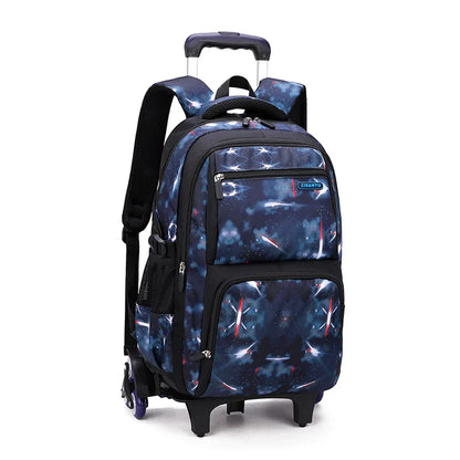 Rolling Children School Bag with Wheels For boys School Backpack Trolley Luggage Bag wheeled backpack Students Backpack
