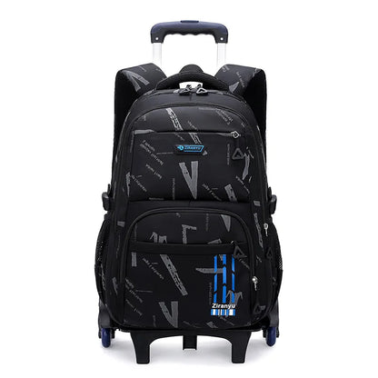 Rolling Children School Bag with Wheels For boys School Backpack Trolley Luggage Bag wheeled backpack Students Backpack