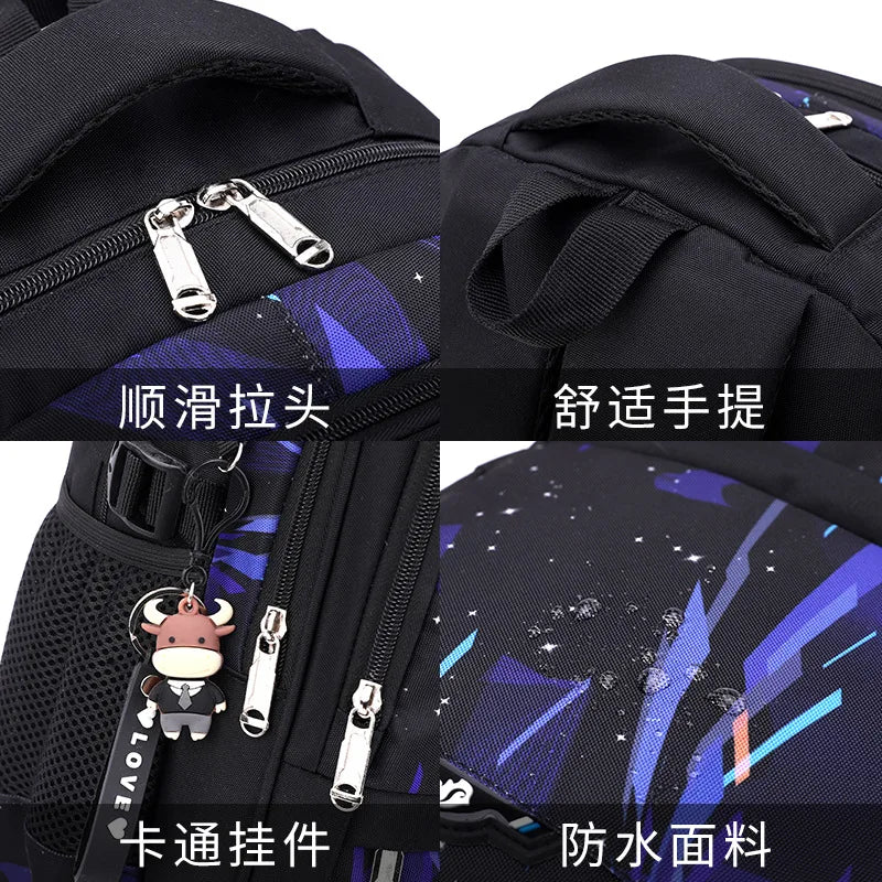Rolling Children School Bag with Wheels For boys School Backpack Trolley Luggage Bag wheeled backpack Students Backpack