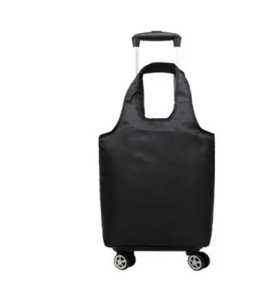 Rolling Luggage  Bag Women hand Luggage Bag Women Shopping Bag  Travel Trolley Shoulder Bag  on wheels Grocery Trolley Bag