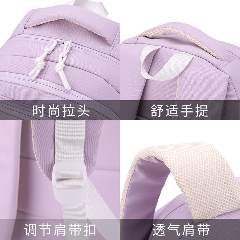 Rolling School Bag For Girls Children School Backpack with Wheels Trolley Luggage Bag wheeled backpack Students Backpack