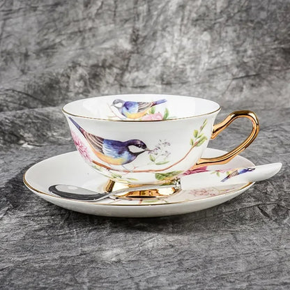 Royal Classical Bone China British Black Tea Cup Luxurious Ceramic Coffee Cups High Quality Bone Porcelain