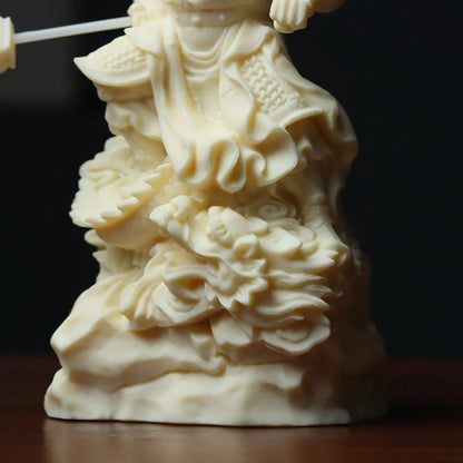 Royal Dragon Guan Gong Decorative Figures Statue Resin Art Sculpture The Chinese God of Wealth living room room feng shui statue