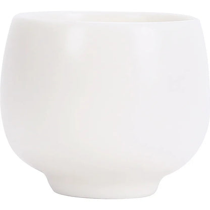 Ru Ware Natural Crack Supportable Porcelain Master Cup Single Cup Single Ivory White Tea Cup Yuru Kung Fu Tea Set Bowl Mug