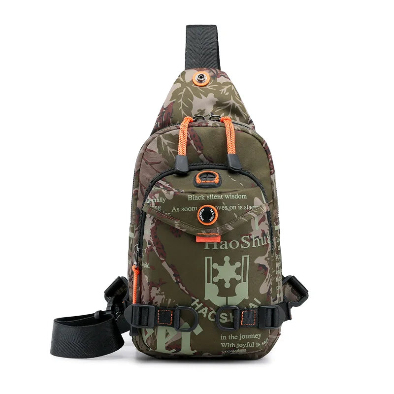 Ruil 2020 Men Shoulder Bags Personalized Camouflage Messenger Bag Waterproof Nylon Versatile Travel Casual Bags