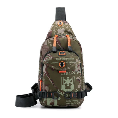 Ruil 2020 Men Shoulder Bags Personalized Camouflage Messenger Bag Waterproof Nylon Versatile Travel Casual Bags