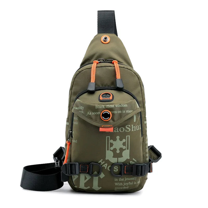 Ruil 2020 Men Shoulder Bags Personalized Camouflage Messenger Bag Waterproof Nylon Versatile Travel Casual Bags