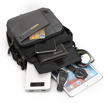 Ruil 2024 New Men Messenger Bag Messenger Shoulder Bag Men Small Shoulder Bag Work Business Waterproof Waiting Bag Wallet