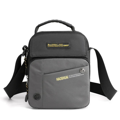 Ruil 2024 New Men Messenger Bag Messenger Shoulder Bag Men Small Shoulder Bag Work Business Waterproof Waiting Bag Wallet