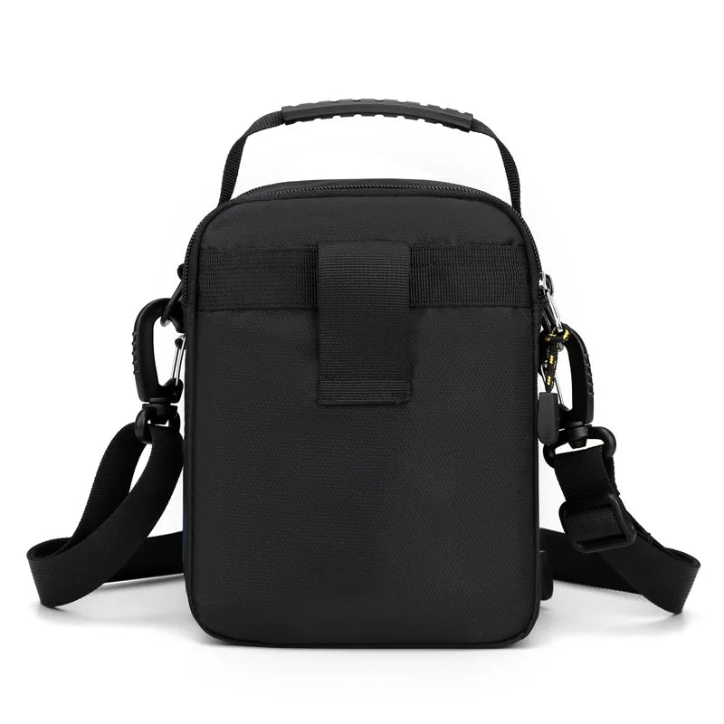 Ruil 2024 New Men Messenger Bag Messenger Shoulder Bag Men Small Shoulder Bag Work Business Waterproof Waiting Bag Wallet