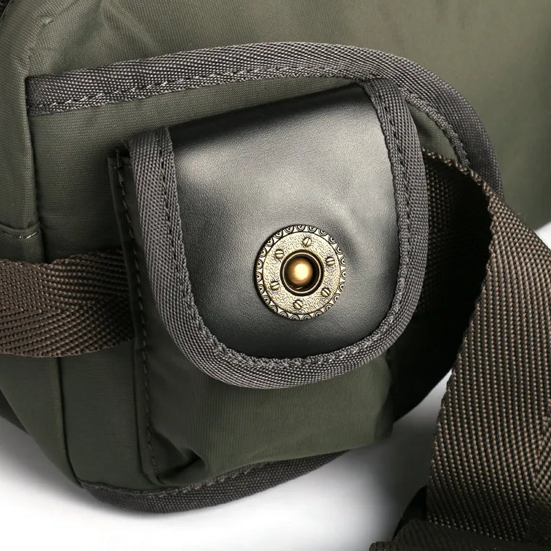 Ruil Belt bag Multifunction Men Messenger Waist Bags Wear Resistant Oxford Cloth Casual Travel Toolkit Handbags