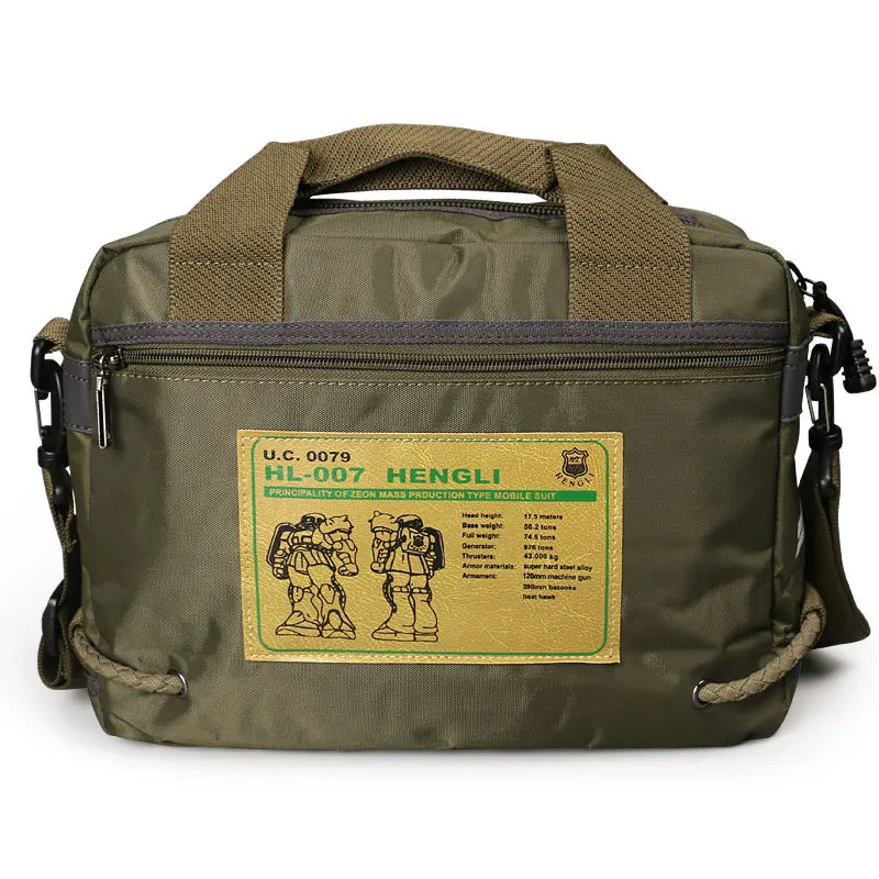 Ruil Men Oxford Cloth Shoulder Bag Outdoors Protects Portable Waterproof Messenger Leisure Bags