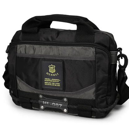 Ruil Men Oxford Cloth Shoulder Bag Outdoors Protects Portable Waterproof Messenger Leisure Bags
