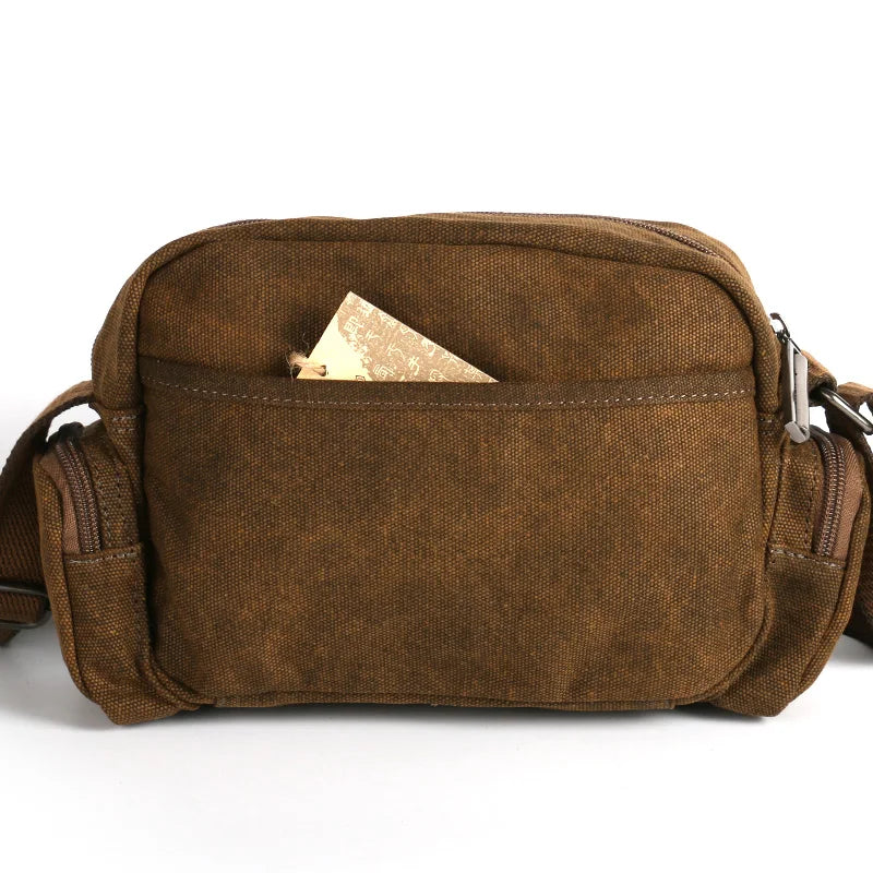 Ruil Multifunction Man Messenger Retro Canvas Shoulder Bags 2020 Leisure Tooling Package European American Style