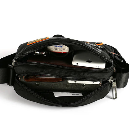 Ruil Multifunction Men Messenger Canvas Bags 2020 Waterproof Oxford Cloth Casual Travel Toolkit