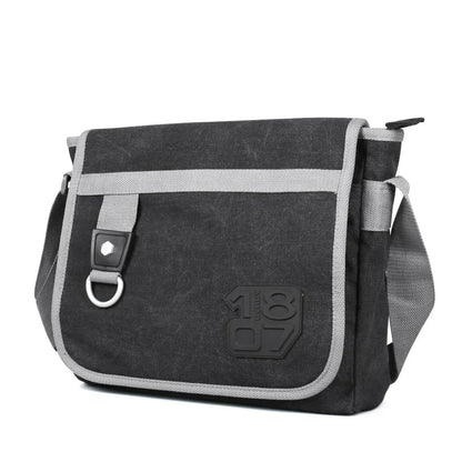 Ruil New Man Crossbody Bags Messenger Retro Canvas Crossbody Bag Leisure Tooling Package European American Style
