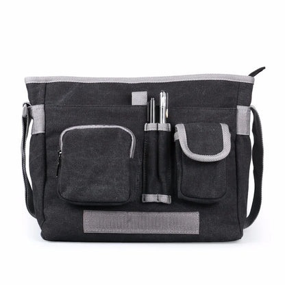 Ruil New Man Crossbody Bags Messenger Retro Canvas Crossbody Bag Leisure Tooling Package European American Style