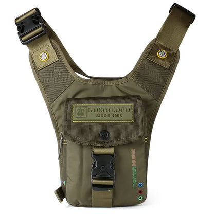 Ruil New Men Oxford Cloth Belt Packages Waist Thigh Legs Package Military Riding Motorcycle Messenger Shoulder Bag
