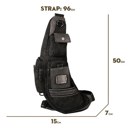 Ruil shoulder bag husband Men Canvas Versatile Casual Shoulder Messenger Bags Retro Travel Bag Free Shipping Chest bag