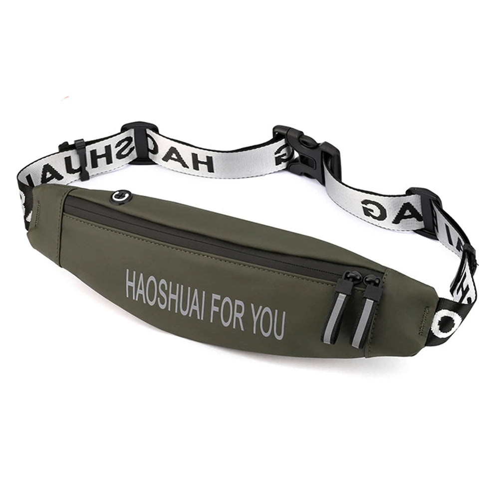 Running Waist Bag For Women Men Outdoor Jogging Sports Belt Pouch Mobile Phone Case Marathon Accessories Adjustable Gym Pack