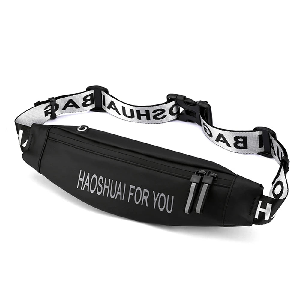 Running Waist Bag For Women Men Outdoor Jogging Sports Belt Pouch Mobile Phone Case Marathon Accessories Adjustable Gym Pack