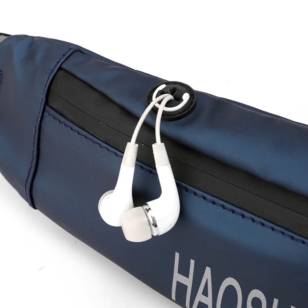 Running Waist Bag For Women Men Outdoor Jogging Sports Belt Pouch Mobile Phone Case Marathon Accessories Adjustable Gym Pack