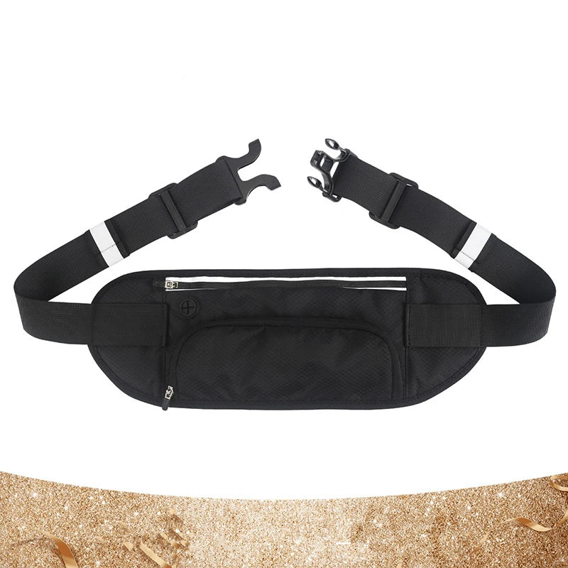 Running Waist Belt Bag Marathon With Water Bottle Phone Sports Trail Riding Climbing Fishing Men Male Fanny Pack Cycling Pocket